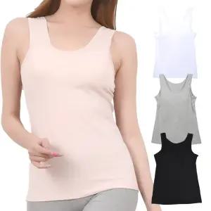 여자 면스판 민소매 브라나시 브라캡런닝 국내생산 면브라나시 브라탑나시