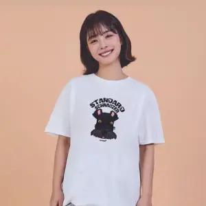 키밍 슈나우처 강아지 귀여운 그래픽 캐쥬얼 반팔티 W7EA04D