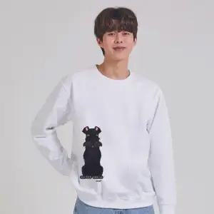 키밍 슈나우처 강아지 맨투맨 후드티 VN W7EA11F