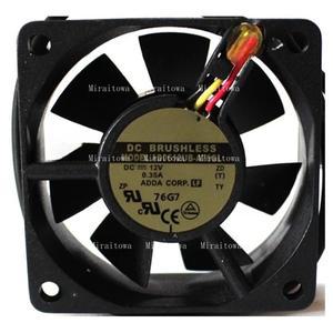 ADDA AD0612UB-A76GL 12V 0.35A 6025 6CM 3선 주파수 변환기용