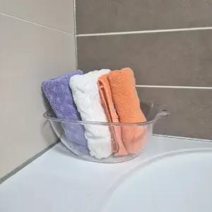 세수대야 투명 소형 플라스틱