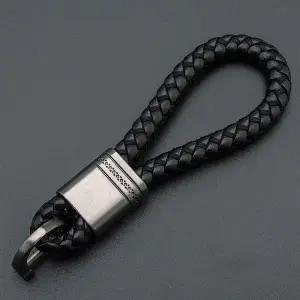 열쇠고리 차키 자동 선물 인기 링 가죽키홀더 (WFJSPYV)