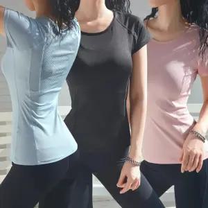 여성 반팔 요가복 필라테스복 필라테스옷 상의 요가복 필라테스복