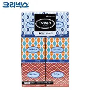 크리넥스 미용티슈 6각 250매 미니맥시 (WFJ7HO3)