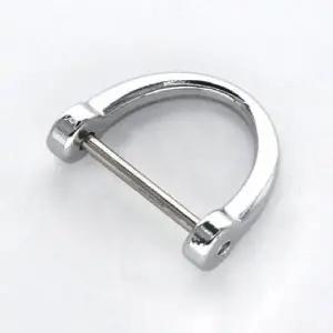 d링 디 베스트 열쇠 가방버클 키체인 실버 고 (WFJSQ35)