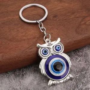 키링 행운 부적 제물 키홀더 인기 부엉이 베스 (WFJSQ5O)