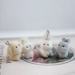 키링 초 가꾸 에어팟 작은 우정템 토끼 고리 (WFJSQ62)