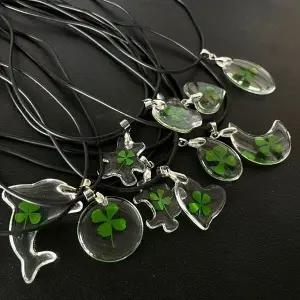 키링 행운고리 베스트 투명 부자재 네잎클로버 (WFJSQKR)