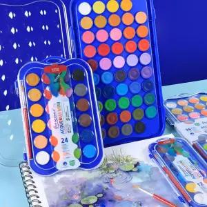 아트필드 아티스트 고체 수채물감 36색 물감 수채물감 수채화물감