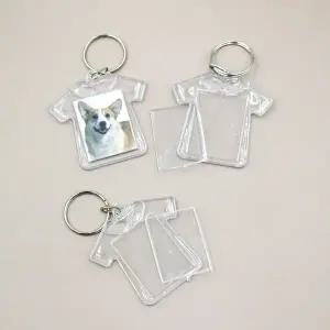 아크릴 옷모양 패션 트렌드 액자 열쇠고리 홀더 (WFJSQLQ)