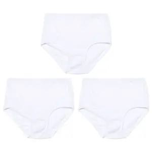BYC 순면 여성흰팬티 3매 고급순면팬티 부인용 할머니 편한팬티