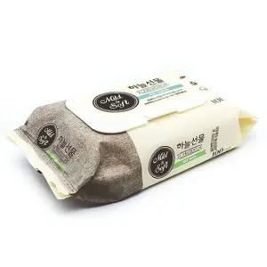 사무실 가정용 세정수 무형광 물티슈 100매 캡형 5개 물티슈 캡형물티슈