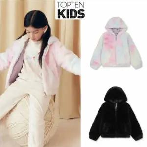 [탑텐키즈]여아) 밍크퍼 후드 집업(MKF4TC2001)