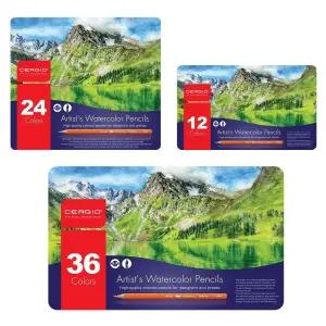 수성색연필36색 세르지오 디자인색연필 36색 수채색연필 수성색연필