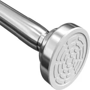 우미마일 샤워 커튼봉 직경 1인치 조절식 스프링 텐션 욕실용 304 스테인리스 스틸 샤워봉 창문용 녹슬지