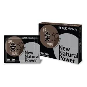 블랙미러클 숯파스(찜질패치)20매 숯가루 숯찜질팩 숯팩 숯마스크 숯비누