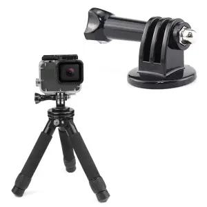 액션캠 삼각대 연결 1/4 마운트 셀카봉 고프로 오즈모 호환 카메라 삼각대