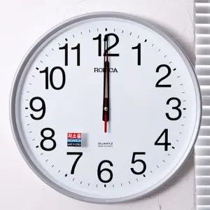 인테리어 소품 153벽시계 색상랜덤 아날로그 벽걸이 (WFK6IHU)