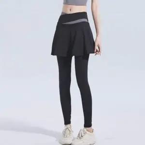일체형 필라폴웨어 레깅스 스포츠 여성 치마 다용도