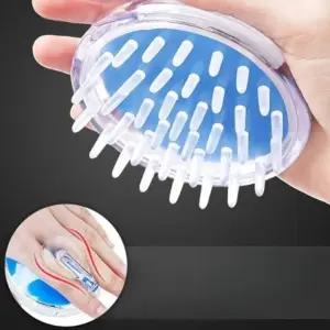 두피브러쉬 두피 샴푸 마시지 브러쉬 딥클렌징 실리콘 (WFK90Q0)
