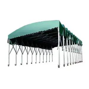 접이식 자바라 대형 방수 천막 그늘막 파티션 우드 칸막이 야외