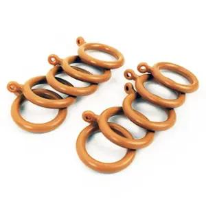 커튼부자재 미니 커텐고리링 25mm 10개 오크 커튼부자재 미니 커텐고리링