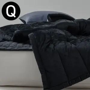 빌리 Q 차렵이불 극세사 리버서블 블랙 퀸 (WFJ7XTC)
