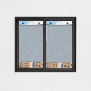 롤 블라인드 창문 방염 암막스크린 실버 37X125cm 블라인드 암막블라인드