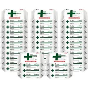 닥터아토 손소독 대용량 휴대용 티슈 휴대형 20매 36개