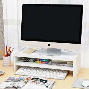 모니터받침대 2단 모니터 선반 일반형(서랍미포함) 모니터거치대