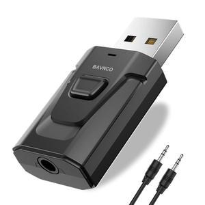 블루투스 자동차 보조 자동차 TV 어댑터 송신기 5MM 키트 미니 시스템 노이즈 캔슬링 기타 수신기 스피커 스테레오 무선 PC 어댑터 오디오 음악 스테레오용 핸즈프리