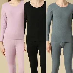 방한 발열 보온내의 햄라인 심리스 이너웨어 빅사이즈 여성내의 남자내의