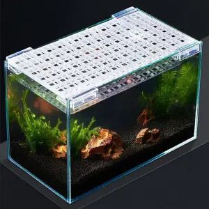 어항덮개클립(4개입) 어항덮개 어항뚜겅 수조덮개 어항분리판 어항격리판