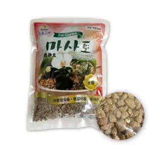 마사토 중립1.2L 초록스타 원예 식물 상토 배양토 화분장식용 분갈이용