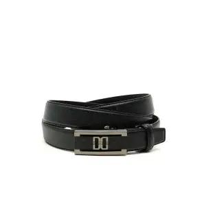 닥스핸드백 DBBE6E764BK [롱벨트]닥스 블랙 DD장식 소가죽 무광버클 자동벨트