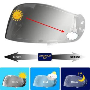 SHOEI Neotec 2 II CNS-3 헬멧 포토 크로믹 바이저 페이스 오토바이 실드 렌즈