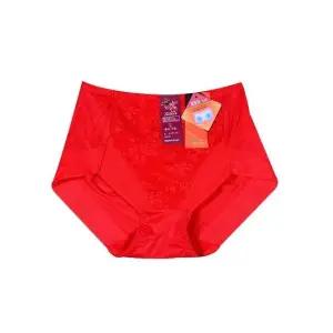 꽃레이스 누디 거들형 팬티 - 빨강 여성속옷 여성햄라인 거들팬티 삼각팬티
