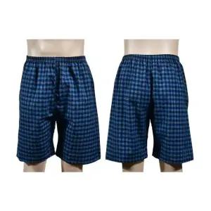 체크 5부 주머니 반바지 남성 파자마 홈웨어 잠옷 남성반바지 5부반바지