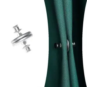 커튼 고정자석 클립 12pcs 원형 17mm 20mm 마그네틱 커튼부자재 커튼DIY