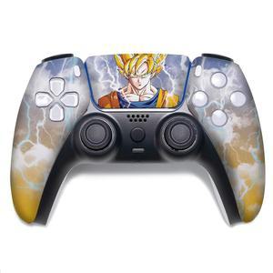 D B Z Go-Ku 커스텀 PS-5 컨트롤러 무선, BCB 컨트롤러의 Play-Station 5 콘솔과 호환 영구 하이드로 딥 프린팅으로 미국에서 자랑스럽게 맞춤 제작 스킨뿐만 아니라