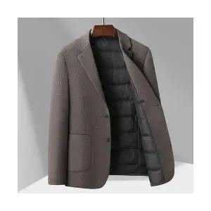 원더우면 남성 도톰 일체형 패딩 가을 겨울 보온 아우터 점퍼 OPH4