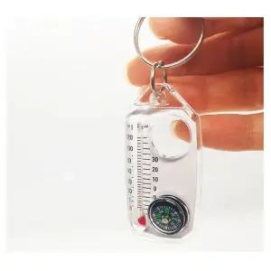 GDM 열쇠고리 나침반 돋보기 온도계 WFG8H1L