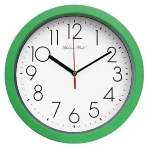 GB4104 무소음 모던 그린 라운드 벽시계 28cm 한국 무소음 벽시계 양면시계 인테리어소품 집들이선물