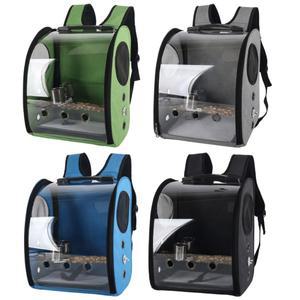 휴대용 새 배낭 숄더백  개폐식 캐리어  여행 앵무새 케이지   청소  애완 동워터 경량