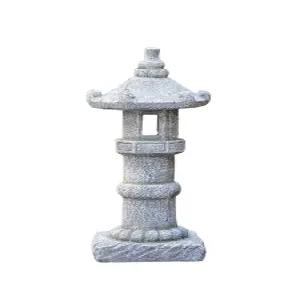 조경 돌탑 정원 마당 태양열 조각상 화단 장 가드닝 수직 석탑 장식