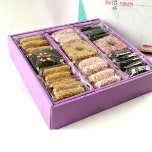 [굿야드] 신선코리아 강릉 한과마을 수제한과 선물세트 3단 2kg