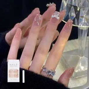 네일팁 붙이는 Z168 인조손톱 손톱연장 젤네일팁 셀프 (WFK92QA)