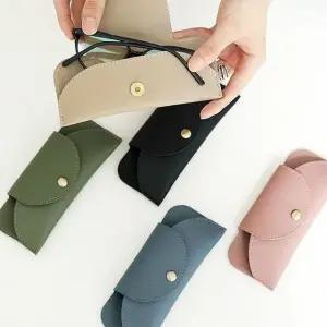 컬러 안경 케이스 안경집 보호 보관 소프트 휴대 (WFK9FI2)