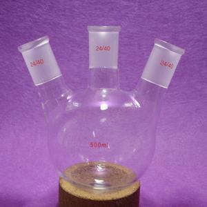 실험실용 둥근 바닥 유리 플라스크 무거운 벽 3 2440