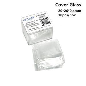 혈구계 커버 유리 투명 슬립 카운트 혈액 Neubauer 100Pk와 함께 사용 20mm x 26